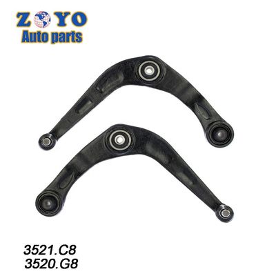 Parties de suspension du bras triangulaire bras de commande en acier pour Peugeot 206 CC 2D 3520.H7 3521.H7