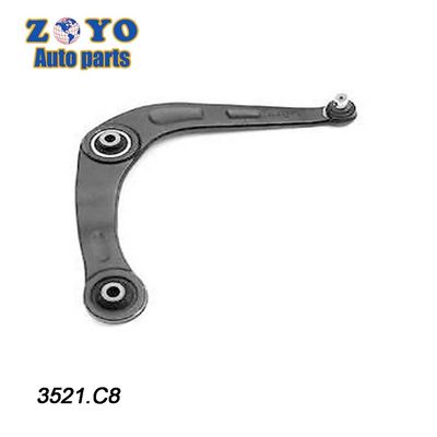Le bras de commande inférieur avant droit pour Peugeot 206 2000-2017 3521.H7 numéro d'interchange1