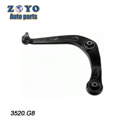 Parties de suspension du bras triangulaire bras de commande en acier pour Peugeot 206 CC 2D 3520.H7 3521.H7