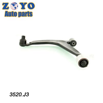 Bracelet de commande inférieur de forgeage à gauche noir pour Peugeot Partner 2014 2015 Pièces de suspension automobile