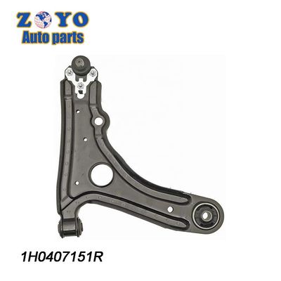 Vw Golf 1H0407151 Manche de contrôle du bras de suspension avec revêtement E noir et norme OEM