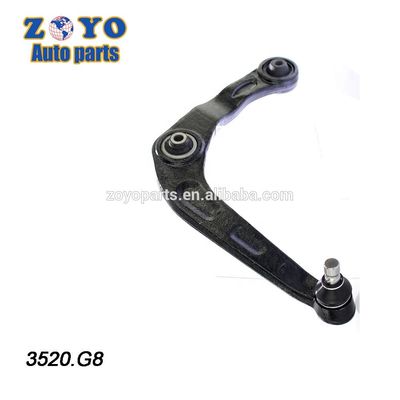 Le bras de commande gauche pour Peugeot 206 3520.G8 524-409 et la coque en caoutchouc naturel