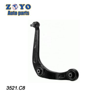 Le bras de commande inférieur avant droit pour Peugeot 206 2000-2017 3521.H7 numéro d'interchange1