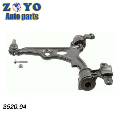 Norme OEM 3520.94 3520.C3 Bonne vente avant bras de commande inférieur gauche pour Peugeot 806