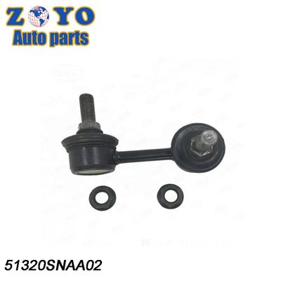 Couche E noire Liens de barres de stabilisateur arrière pour Honda Civic 06-11 Amélioration de la suspension