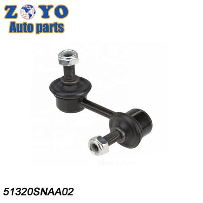 Couche E noire Liens de barres de stabilisateur arrière pour Honda Civic 06-11 Amélioration de la suspension