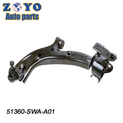 Le numéro d'étiquette OE n° 51360SWAA01 pour le bras de commande avant inférieur gauche de Honda Jazz 2008-2016