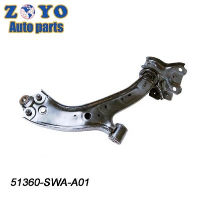 Le numéro d'étiquette OE n° 51360SWAA01 pour le bras de commande avant inférieur gauche de Honda Jazz 2008-2016