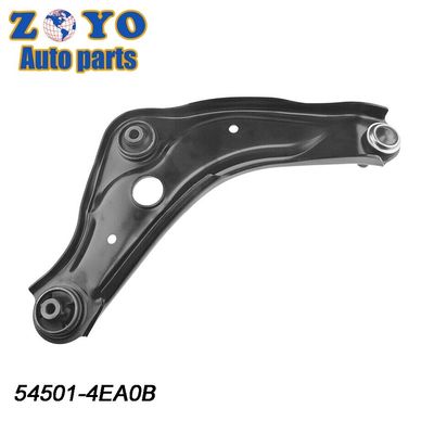 Couche E noire à l'avant gauche du bras de commande inférieur pour Nissan Qashqai 54501-4EA0B 54501-4EA0A